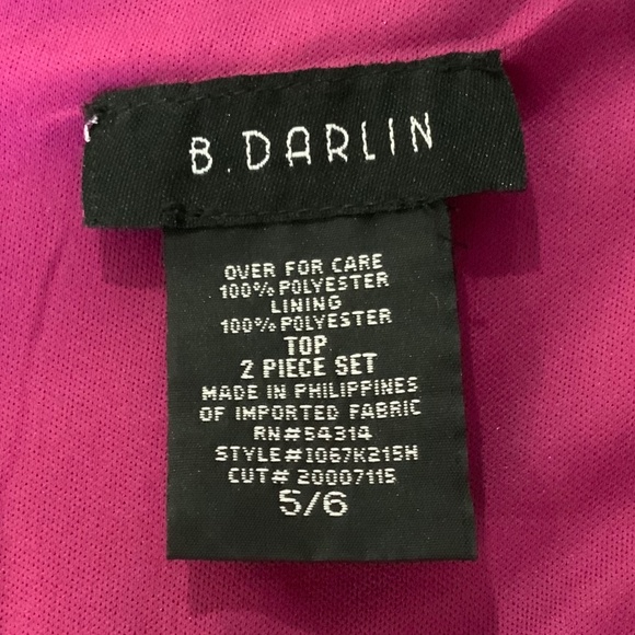 Rhinestone Sequin Party Purple Crop Halter Top Size 5/6 - Picture 9 of 10